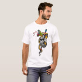 Tattoo Todeskopf T-Shirt (Vorne ganz)