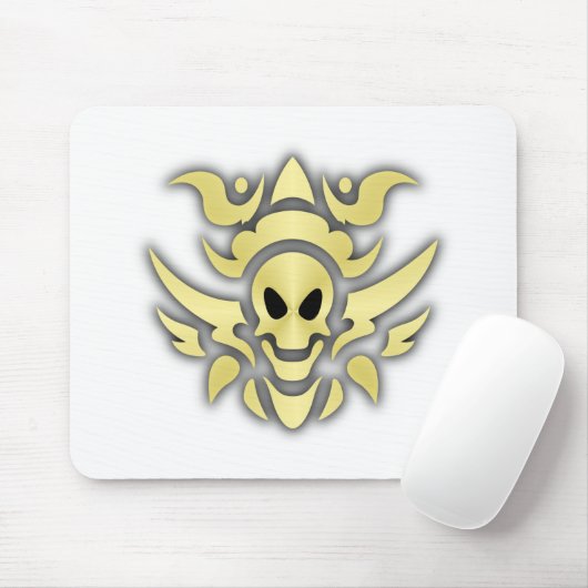 Tattoo Totenkopf Schädel skull Mousepad (Mit Mouse)