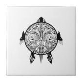 Tattoo Tribal Turtle Fliese (Vorderseite)