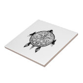 Tattoo Tribal Turtle Fliese (Seite)