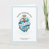 Tattoo Vater Anchor | Vatertagskarte