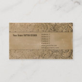 TATTOO - Visitenkarte (Rückseite)