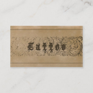 TATTOO - Visitenkarte