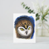 Tattoo Who Postkarte (Stehend Vorderseite)