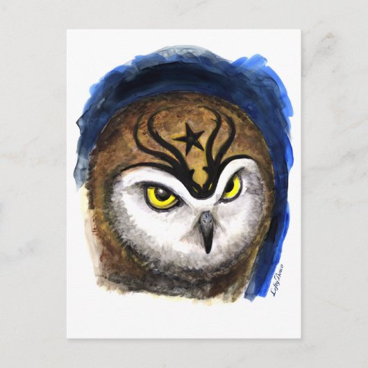 Tattoo Who Postkarte (Vorderseite)