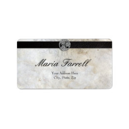 Tattoo Winged Heart Gaelic Irish Tattoo Design Adressaufkleber