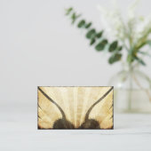 Tattoo Winged Heart RSVPCards Begleitkarte (Stehend Vorderseite)