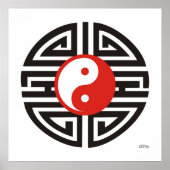 Tattoo Yin & Yang Poster (Vorne)