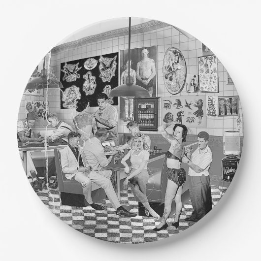 Tattoo You! Pappteller (Vorderseite)