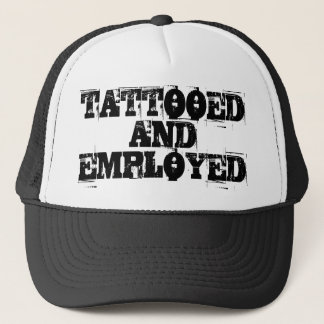 TATTOOED AND EMPLOYED CAP TRUCKERKAPPE