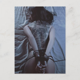 ● Tattooed B&W Foto Postkarte