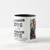 Tattooed Boys sind meine Lieblings-Toys-Tasse Tasse (Zentrum)