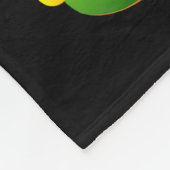 Tattooed Christmas Elf Matching Pajama X-mas Party Fleecedecke (Ecke)