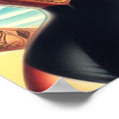 Tattooed Evil Girls Poster (Ecke)