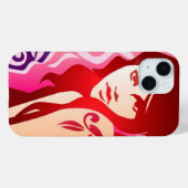 Tattooed Girl - iPhone 15 Fall Case-Mate iPhone Hülle (Rückseite (Horizontal))