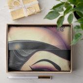 Tattooed Gothic Woman Seidenpapier (Geschenk)