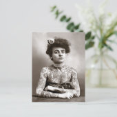 Tattooed Lady, 1907 Postkarte (Stehend Vorderseite)