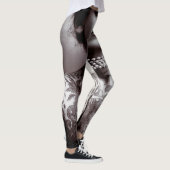 Tattooed Lady Maud Wagner 1907 Vintag Leggings (Rechts)