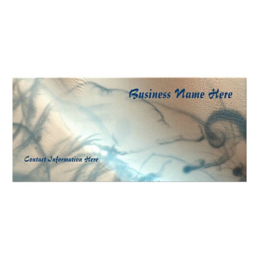 Tattooed Mars 2012 Calendar Business Rack Card Werbekarte (Vorne)