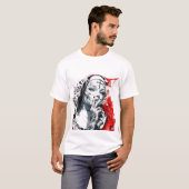 Tattooed Nun Graffiti Art T-Shirt (Vorne ganz)