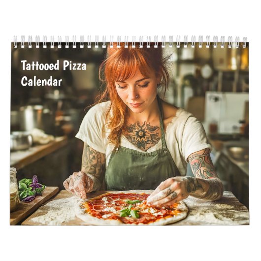 Tattooed Pizza – Kalender (Titelbild)