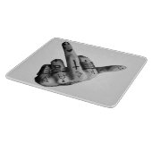 Tattooed Rebel Schneidebrett (Ecke)