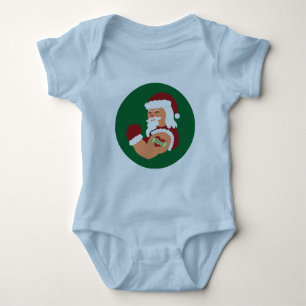 Tattooed Santa Baby Kleidung Baby Strampler