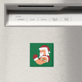 Tattooed Santa Magnet (In Situ (Geschirrspüler))