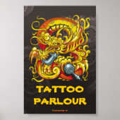 Tattooer Dragon Poster (Vorne)