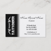 Tattooer Stamm 1 Visitenkarte (Rückseite)