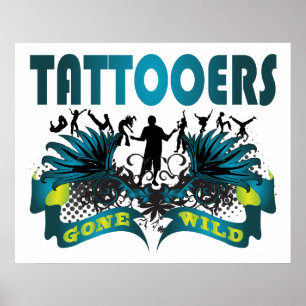 Tattooers wild gegangen poster