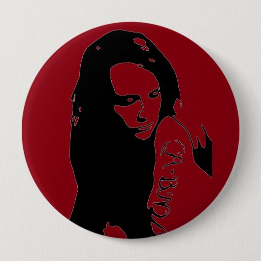 Tattooid Girl Button (Vorderseite)