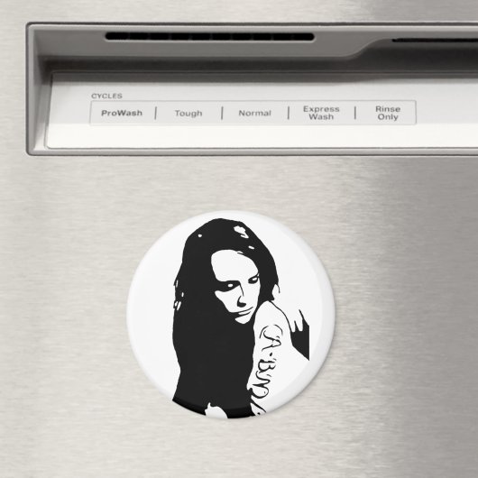 Tattooid Girl Magnet (In Situ (Geschirrspüler))