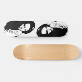 Tattooid Girl Skateboard (Horizontal)