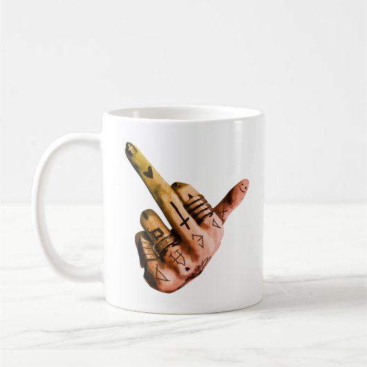 Tattooid Hand Kaffeetasse (Links)