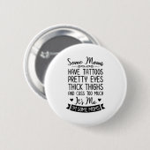Tattooische Mama, ich Button (Vorne & Hinten)