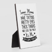 Tattooische Mama, ich Fotoplatte (Seite)