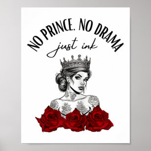Tattooischer Single Frauen gebläht für Anti-Valent Poster