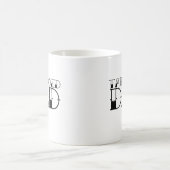 Tattooischer Vater Kaffeetasse (Mittel)