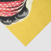 Tattooisches Button Seidenpapier (Ausschnitt)