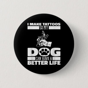 Tattooist Hund Tattoos Tattooer - Tattooer Button