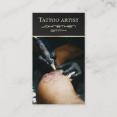 Tattooistisches Studio Business Card Visitenkarte (Vorderseite)