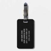 Tattooists-heiße Ehefrau Gepäckanhänger (Rückseite vertikal)