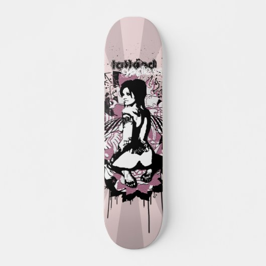 Tattoooed Goddess Skateboard (Vorne)