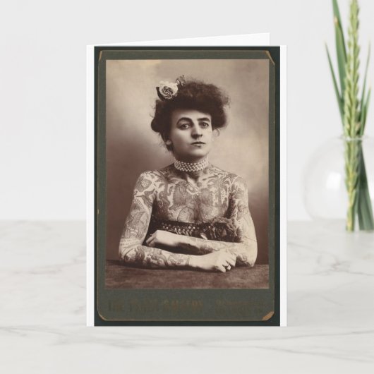 Tattoooid Karte (Vorderseite)