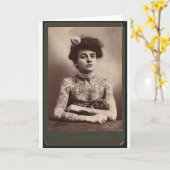 Tattoooid Karte (Gelbe Blume)