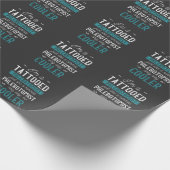 Tattooophlebotomist Inkted Tattoo Phlebotomie Geschenkpapier (Ecke)