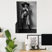 Tattooot Cowgirl Poster (Heimbüro)