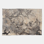 Tattooot floral I Handtuch (Horizontal)