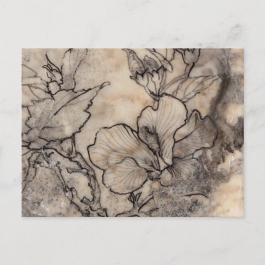 Tattooot floral I Postkarte (Vorderseite)